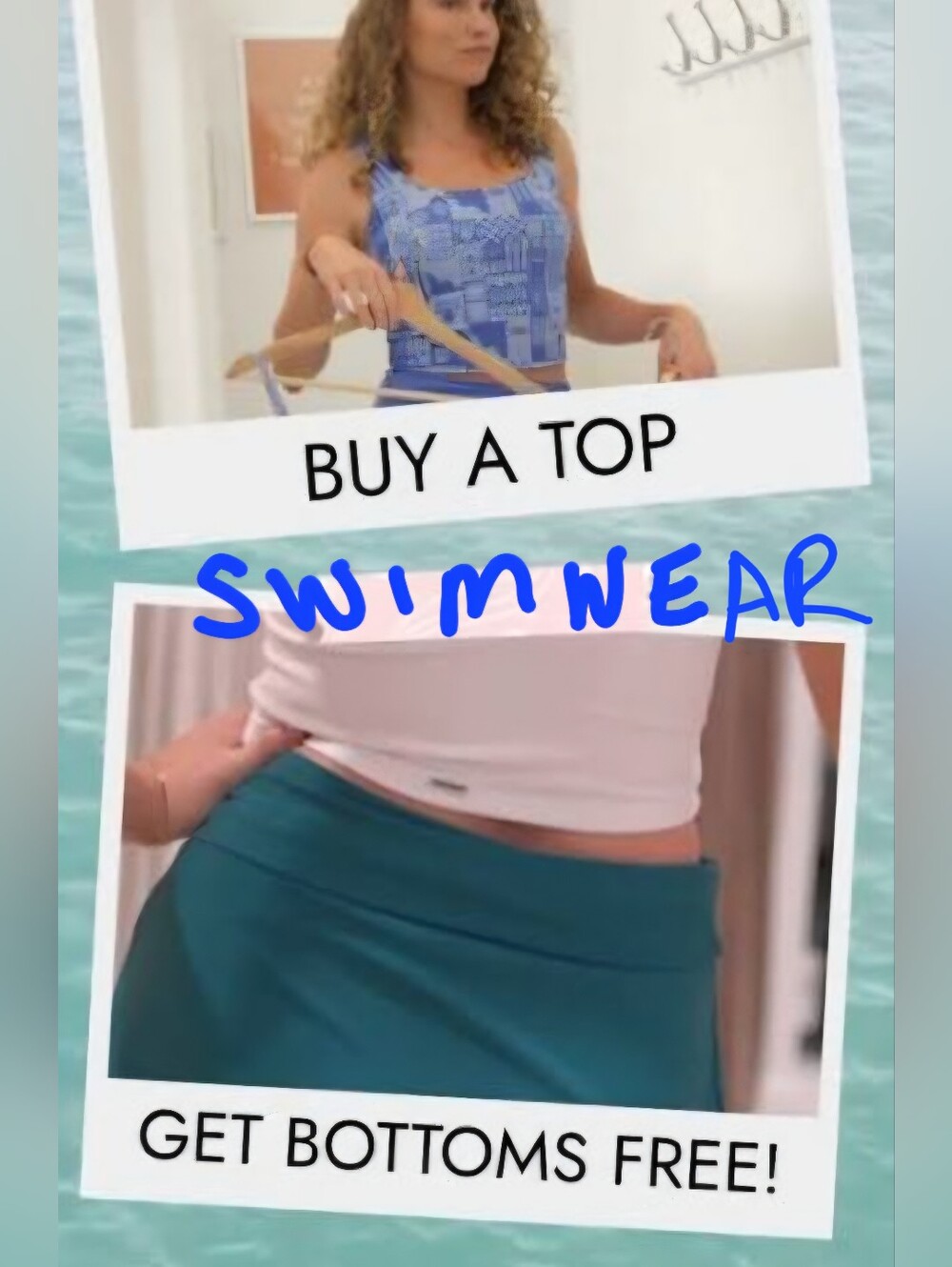 Buy Any Swim Top And Pick A Bottom For FREE!